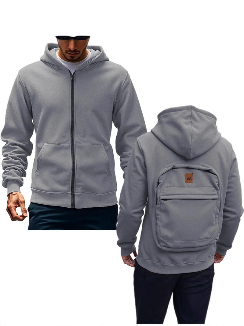 Men's Casual Hoodie with Practical Pockets Mune Fashion