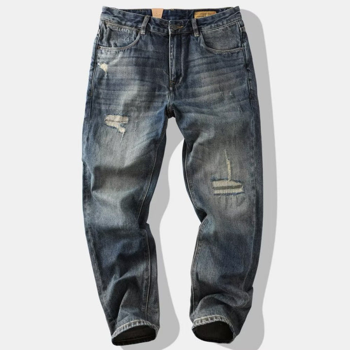 Men's Fashion Destroyed Jeans Mune Fashion
