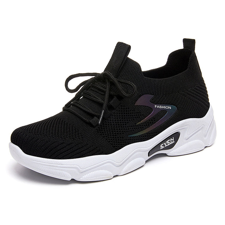 Women’s nano minimalist knitted sock sneakers with textured 3D upper material, anatomical memory footbed and profiled EVA platform Mune Fashion
