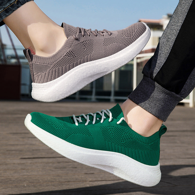 Unisex nan lightweight knit sneaker with anatomical toe box, cushioned heel support and shock-absorbing lightweight sole Mune Fashion