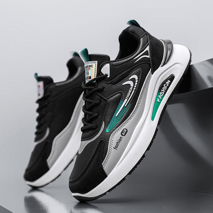 Women's Sporty Sneakers with Breathable Construction and Flexible Outsole Mune Fashion