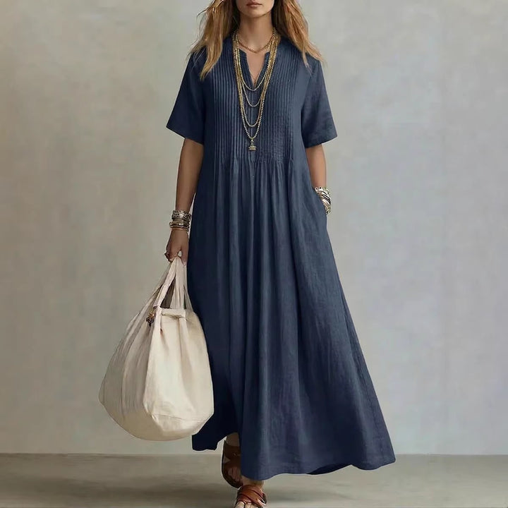 Ladies Long Summer Dress Mune Fashion