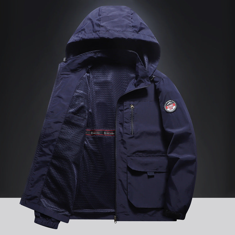 Men's Multifunctional Transition Jacket with Side Pockets Mune Fashion