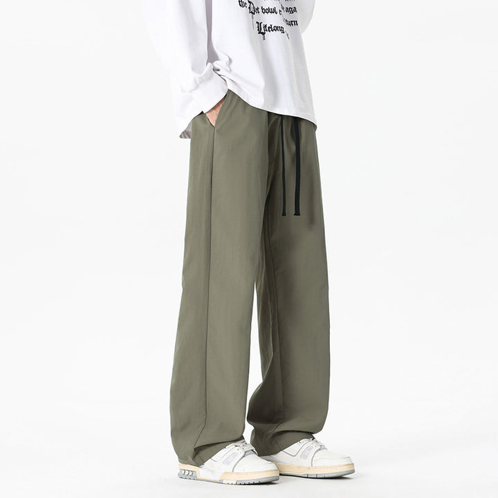 Men's Comfortable and Casual Leisure Pants with Loose Fit