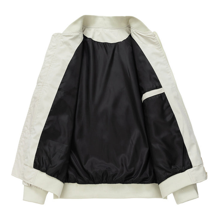 Women's Fashionable Transitional Jacket with High Collar Mune Fashion