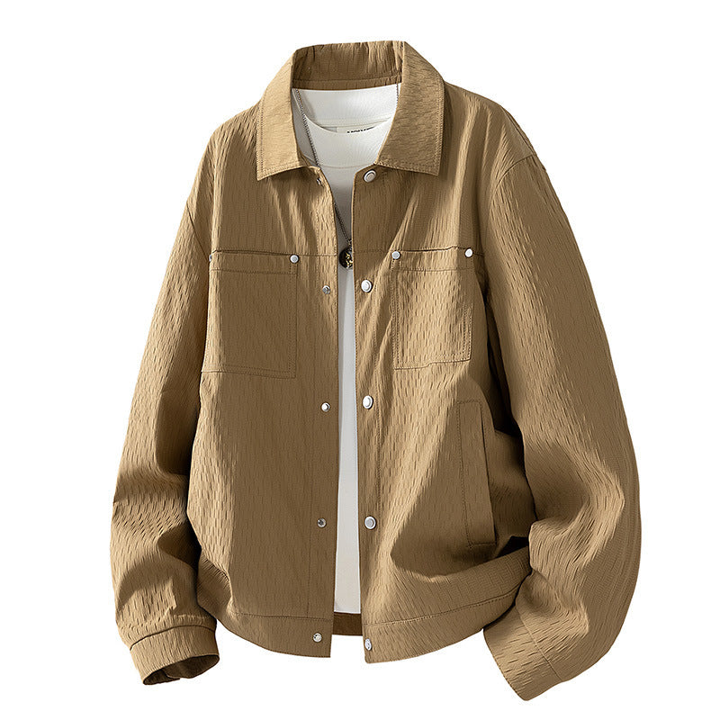 Men's Casual Shirt Jacket Mune Fashion
