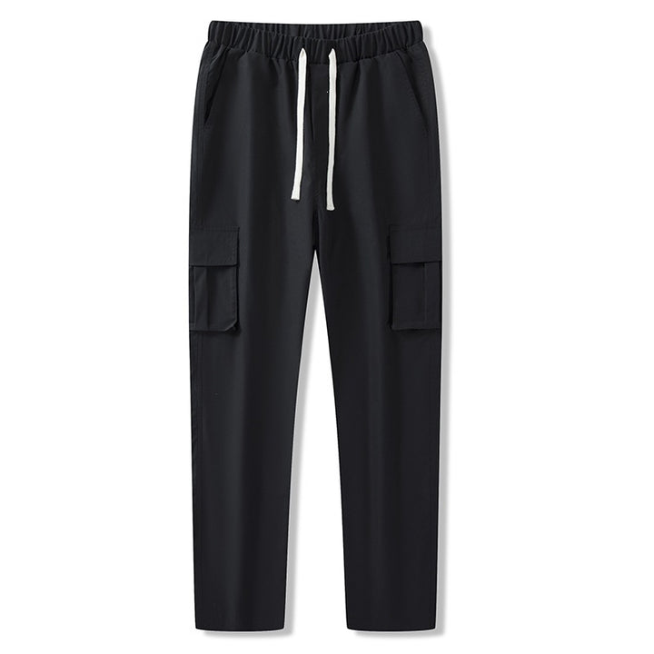 Men's Technical Cargo Pants with drawstring waistband, reinforced knees & adjustable leg cuffs Mune Fashion