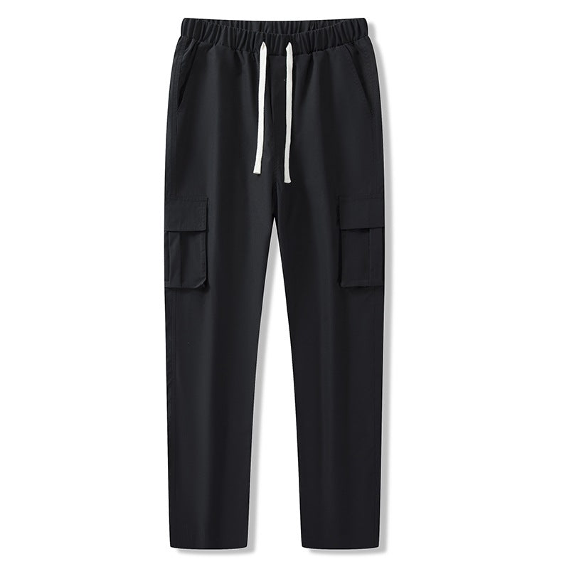 Men's Technical Cargo Pants with drawstring waistband, reinforced knees & adjustable leg cuffs Mune Fashion