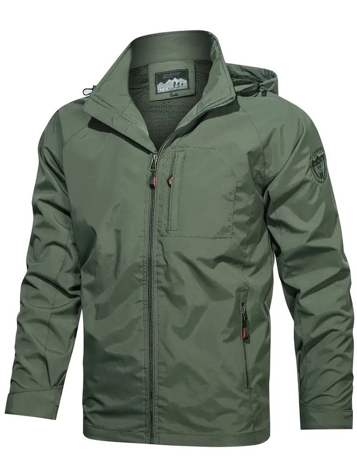 Men's functional jacket with high collar Mune Fashion
