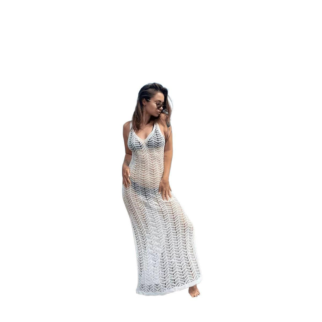 Women's Crochet Maxi Dress Mune Fashion