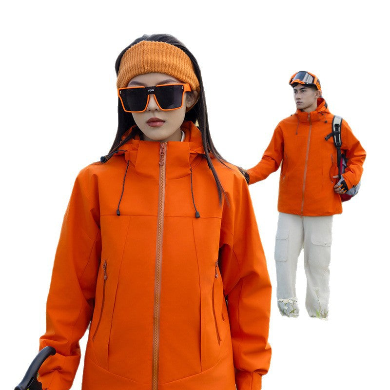 Men's two-layer softshell outdoor jacket with removable fleece inner layer, wind and water repellent Mune Fashion