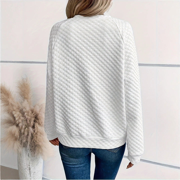 Women Stylish Stand-Up Collar Sweater Mune Fashion
