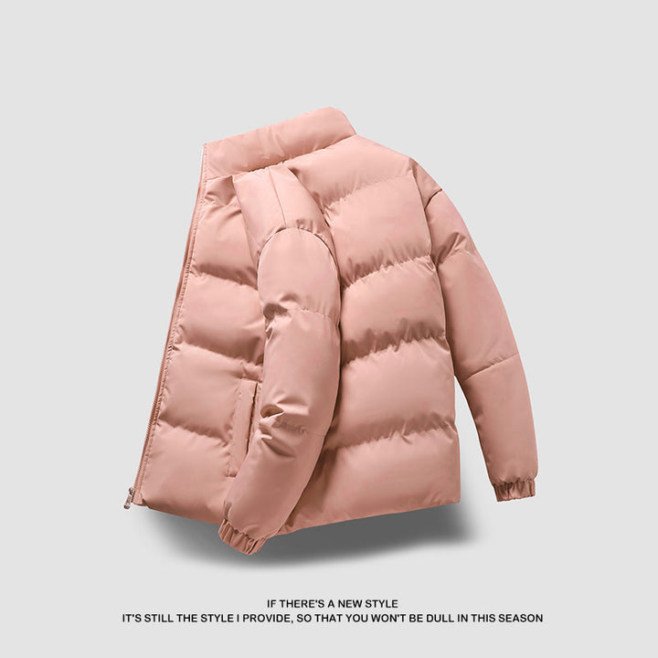 Men's quilted jacket with warming thermal padding and stand-up collar Mune Fashion