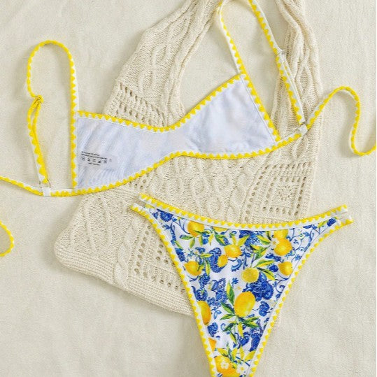 Women's bikini with fruity design and sophisticated cut Mune Fashion