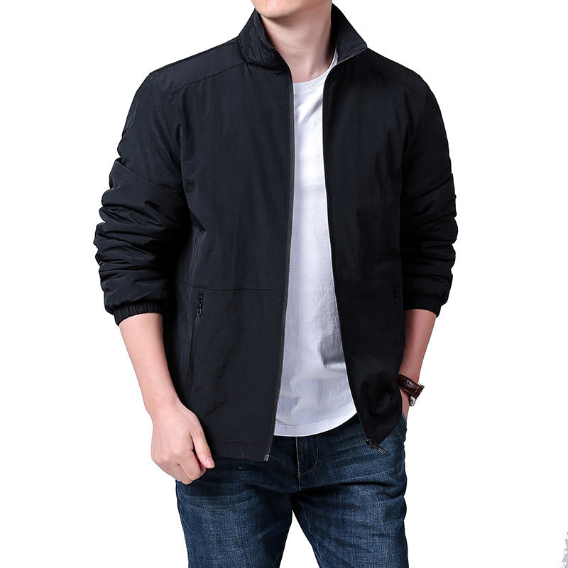 Men's Light Transition Jacket with Elastic Cuffs Mune Fashion