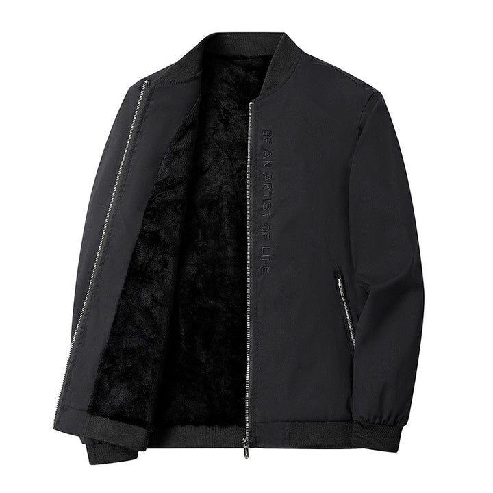 Men's Modern Bomber Jacket with Soft Lining Mune Fashion