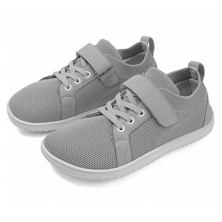 Women's knitted sneakers with adaptive fit, one-handed Velcro closure, and flexible rolling sole Mune Fashion