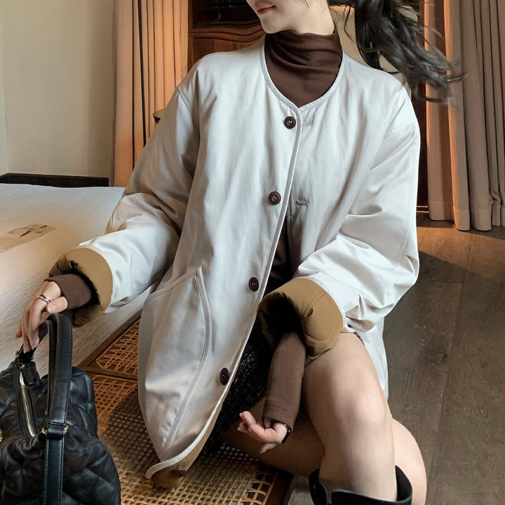 Women Comfortable Oversized Jacket Mune Fashion
