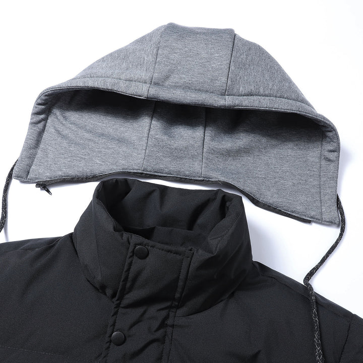 Men's Multifunctional Quilted Jacket with Hood Mune Fashion