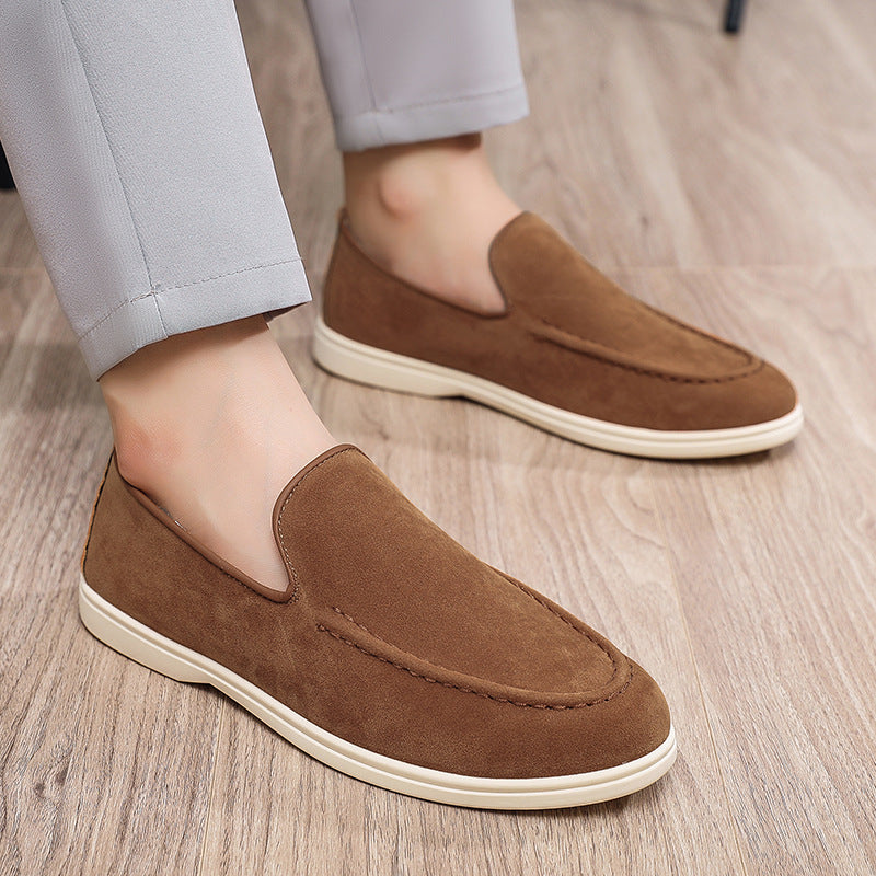 Men's Comfortable Moccasins with Soft Suede Mune Fashion