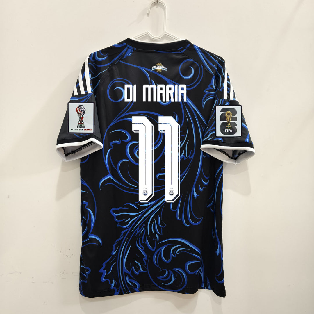 Unisex official player jersey with name print and baroque allover print Mune Fashion