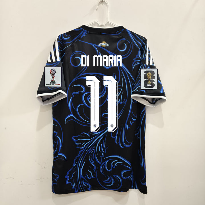 Unisex official player jersey with name print and baroque allover print Mune Fashion