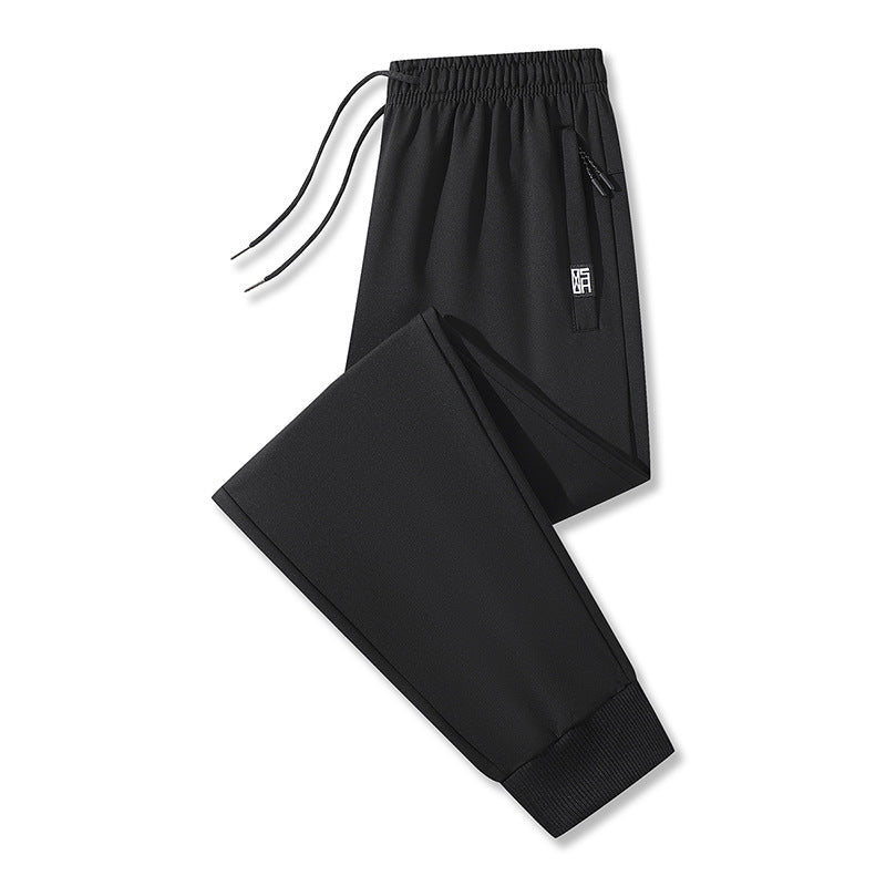 Men's Athletic Training Pants with Adjustable Waistband