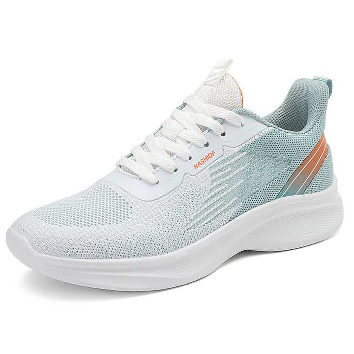 Men's lightweight breathable running shoes with cushioning midsole made of memory foam and knitted upper Mune Fashion