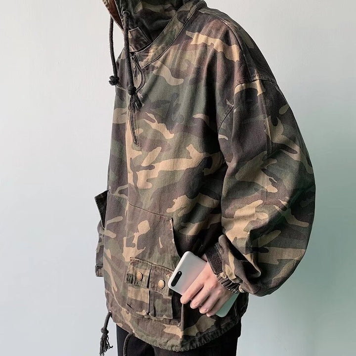 Men's Camouflage Utility Jacket Mune Fashion