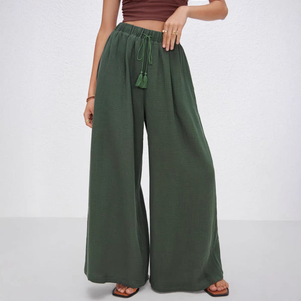 Women's Loose-Fitting Summer Trousers Mune Fashion