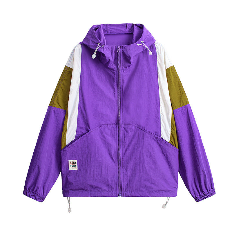 Women's Sporty Windbreaker Jacket Mune Fashion