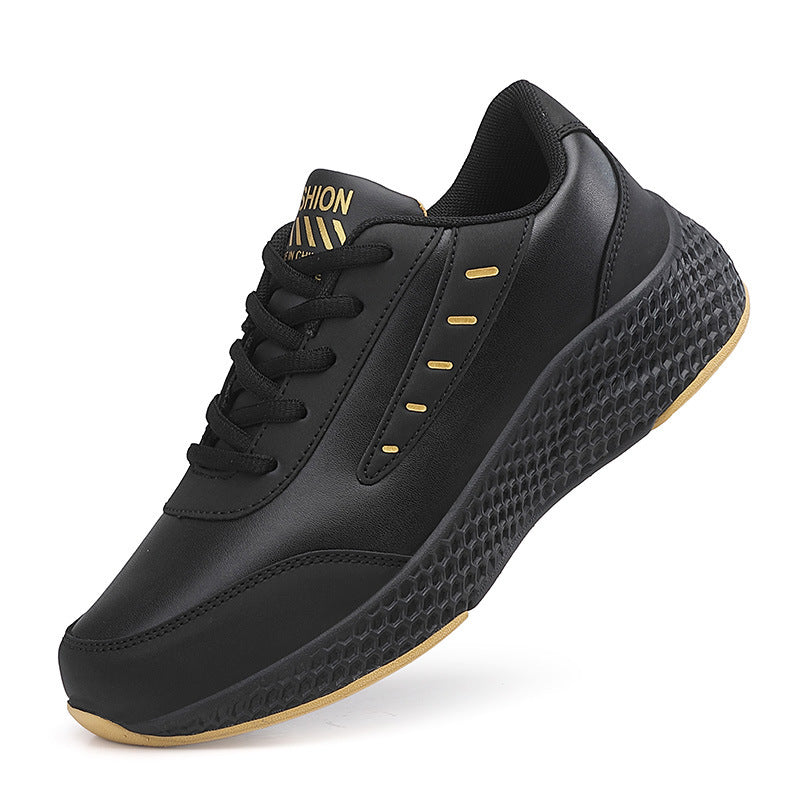 Ladies nan elegant platform sneaker made of synthetic leather with honeycomb structured cushioning sole and ergonomic comfort insole Mune Fashion