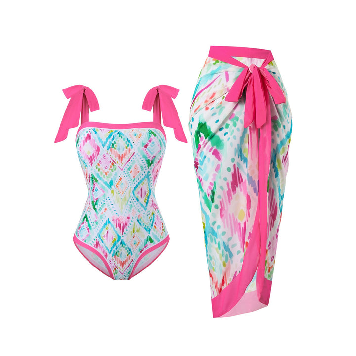Women’s Swimsuit and Sarong Set Mune Fashion