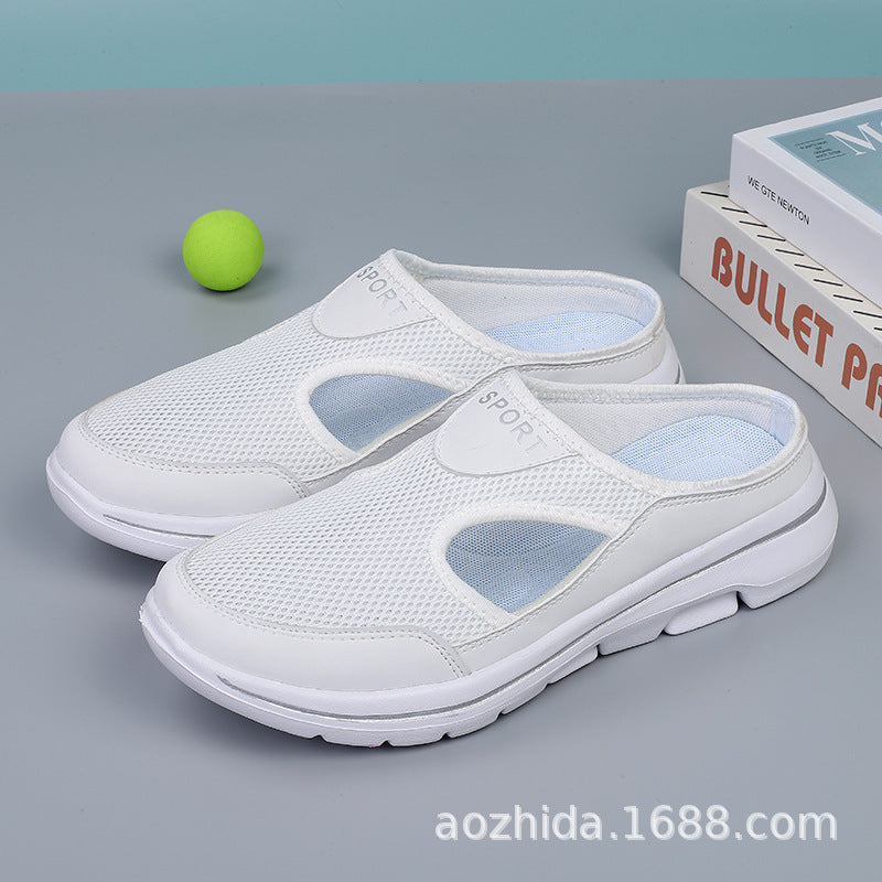 Women's breathable mesh slip-ons with ergonomic comfort insole Mune Fashion