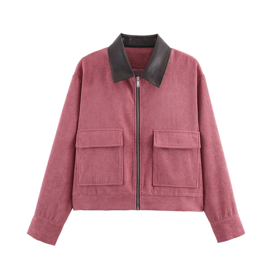 Ladies' Fashion Jacket with Two Patch Pockets
