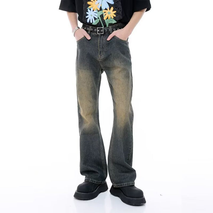 Men's Casual High-Waisted Jeans Mune Fashion
