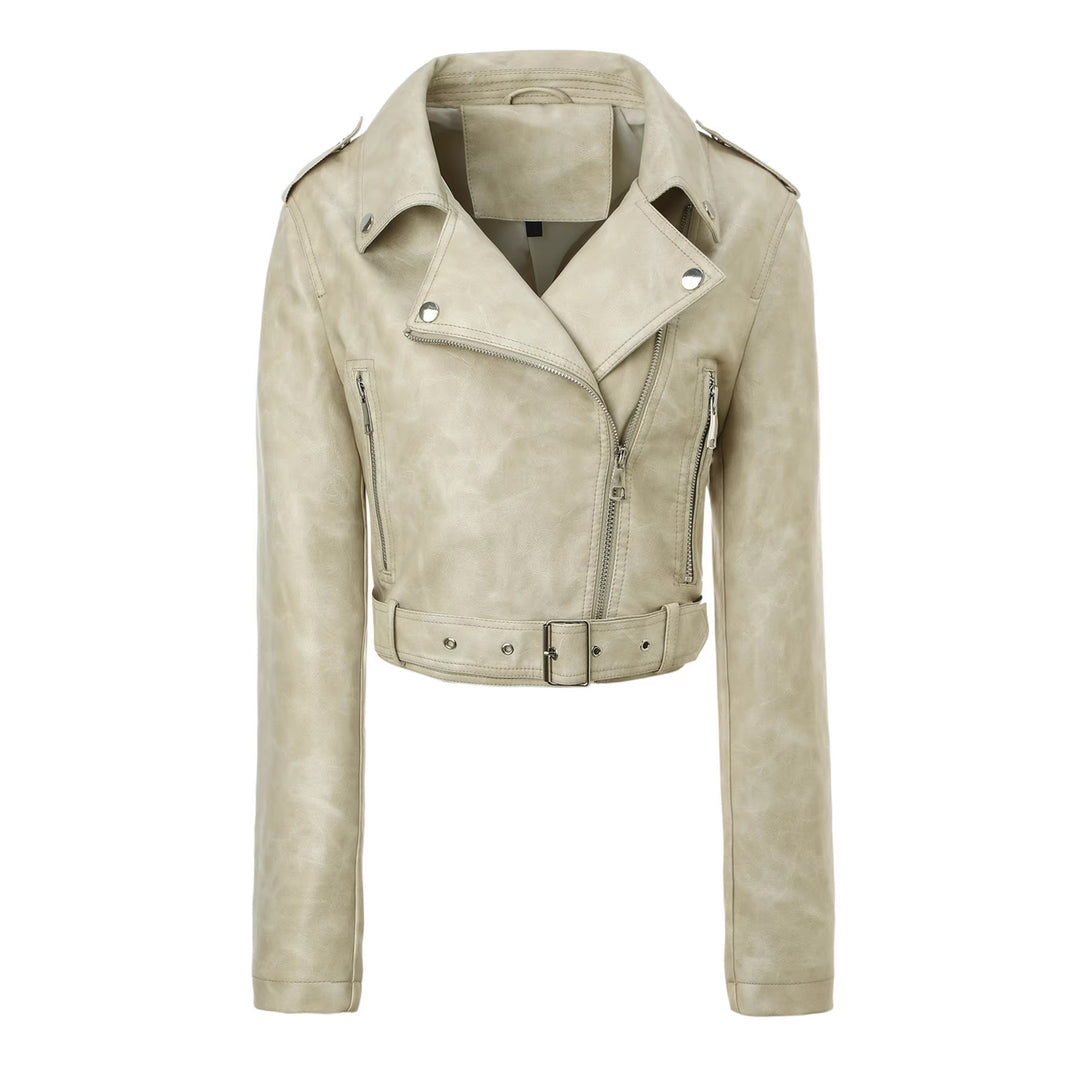Women's Trendy Biker Jacket Mune Fashion