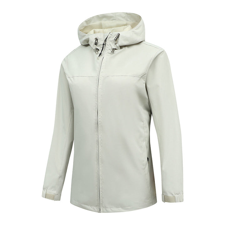 Men's ultralight packable rain jacket with adjustable hood and elastic cuffs Mune Fashion