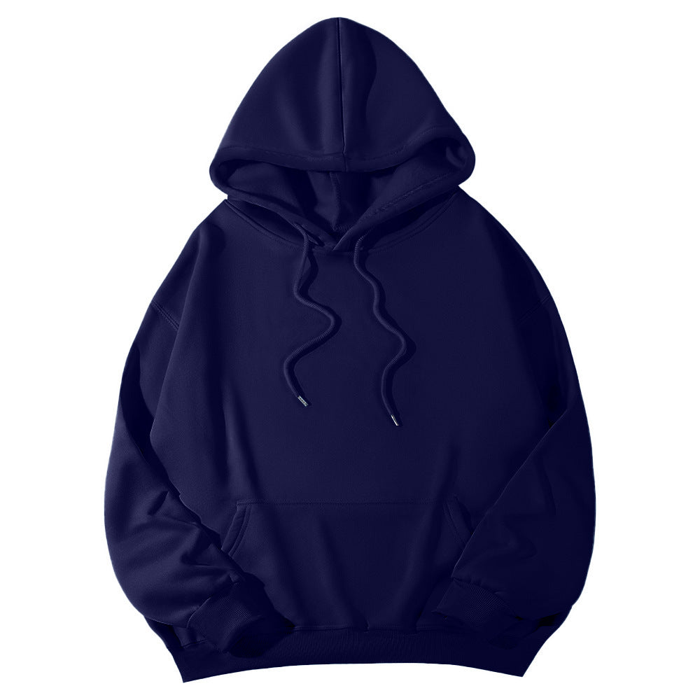Unisex Oversize Fleece Hoodie with dropped shoulder, kangaroo pocket and wide ribbed hem Mune Fashion