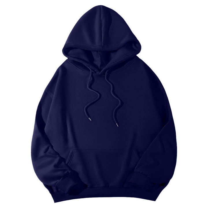Unisex Oversize Fleece Hoodie with dropped shoulder, kangaroo pocket and wide ribbed hem Mune Fashion