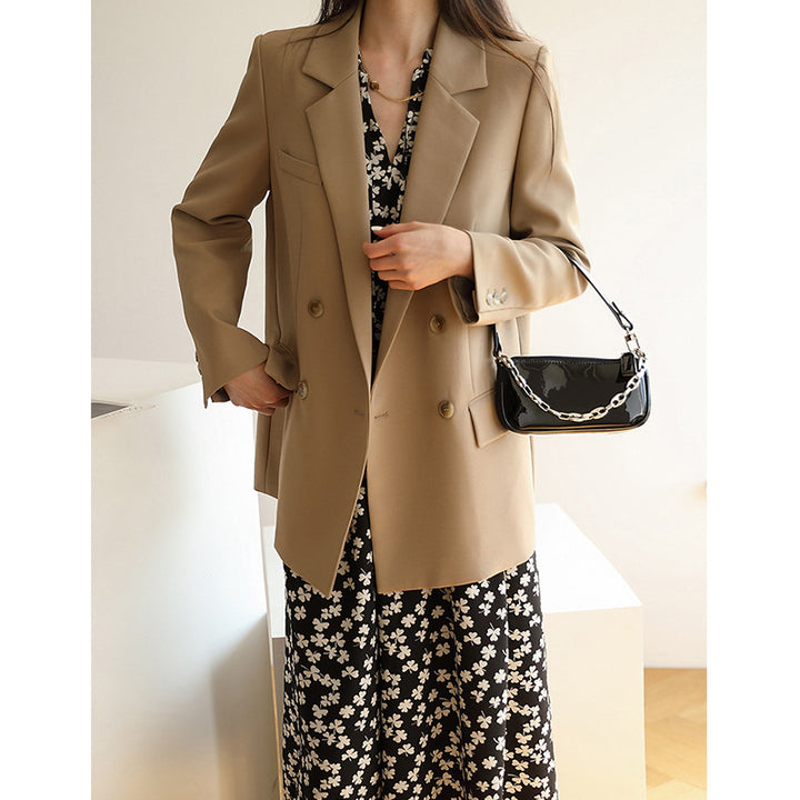 Women Elegant Oversized Blazer Jacket Drune