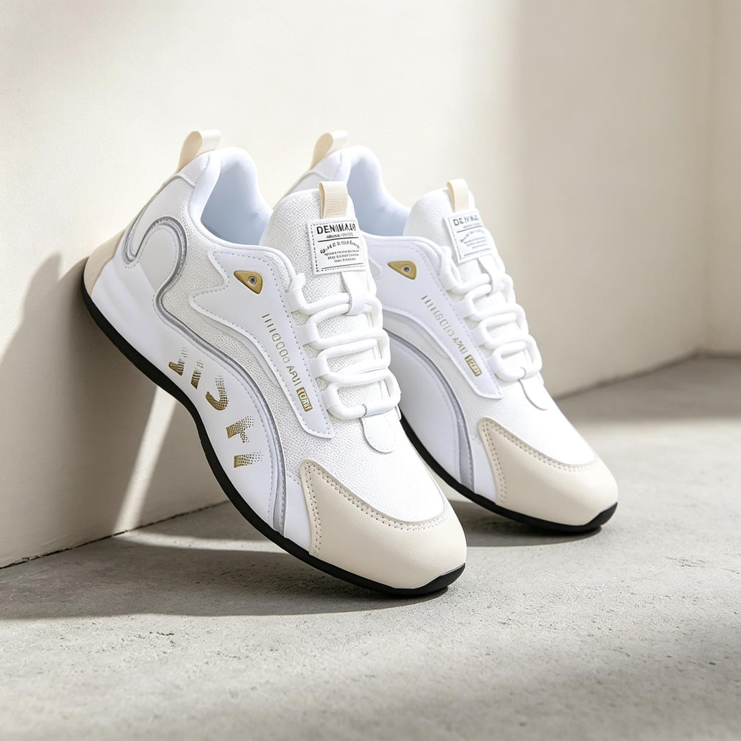 Men's Sporty Sneakers with Breathable Upper Material Mune Fashion 1788175298