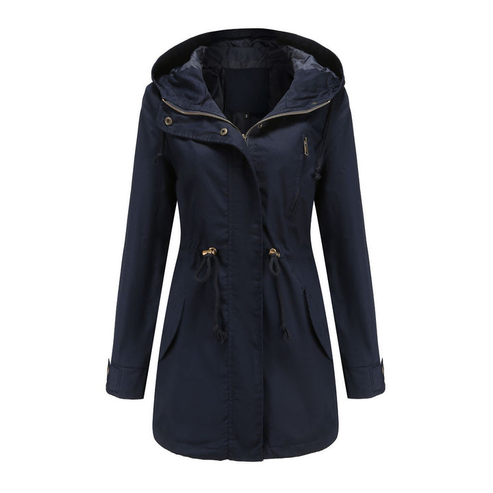 Women's leisure jacket with hood
