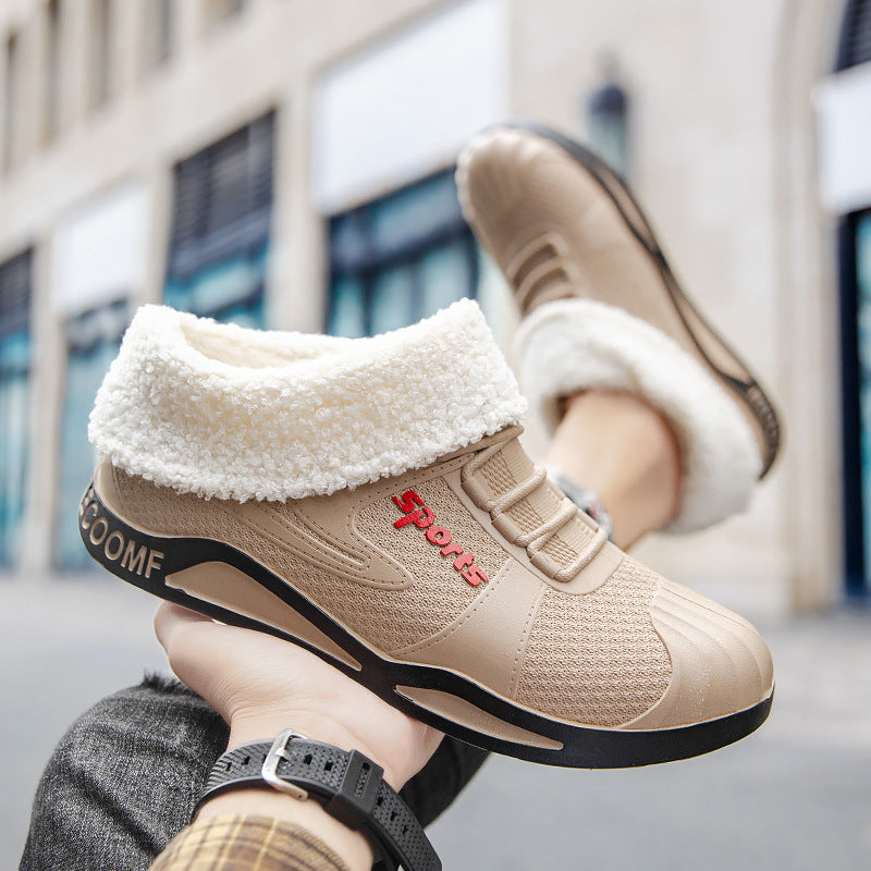 Men's Breathable Slip-On Casual Sneakers with Reinforced Toe Protection Mune Fashion