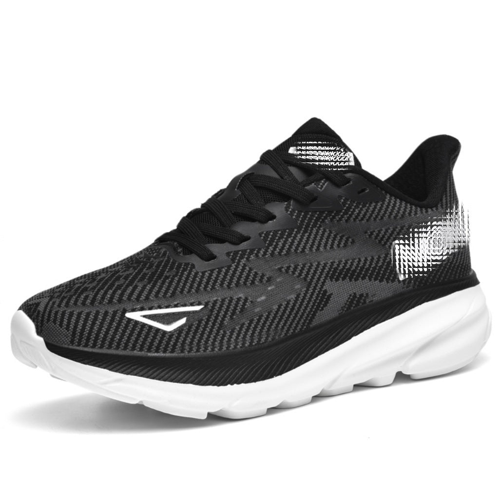 Unisex lightweight street training shoes with woven performance upper and cushioned dual-layer midsole Mune Fashion