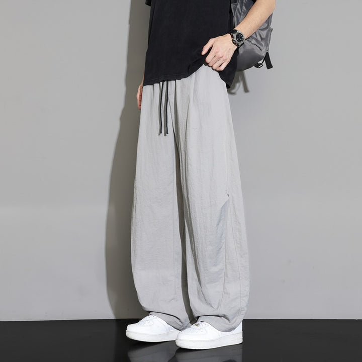 Men's loose nylon casual pants Mune Fashion