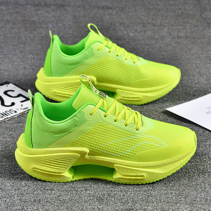 Unisex breathable mesh runners with grid structure, stabilizing midsole and split stabilizer Mune Fashion