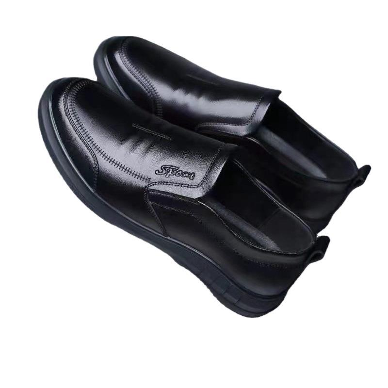 Men's Comfortable Leather Slippers Mune Fashion