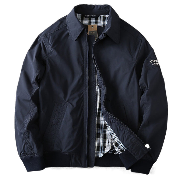 Men's Fashionable Transitional Jacket with Modern Accents Mune Fashion
