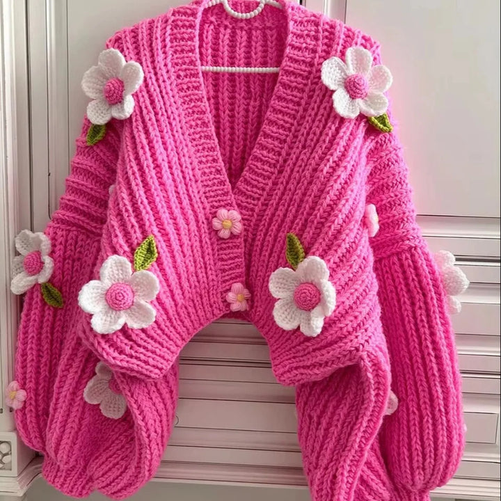 Women Playful Floral cardigan